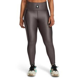 NWT Under Armour Project Rock High Rise Ankle Leggings Women's Size‎ Large